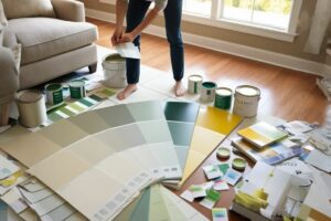 Cor ideal para pintar dentro de casa