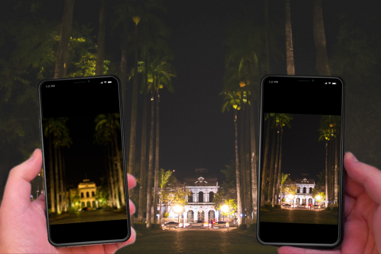 Tirar fotos à noite com seu celular